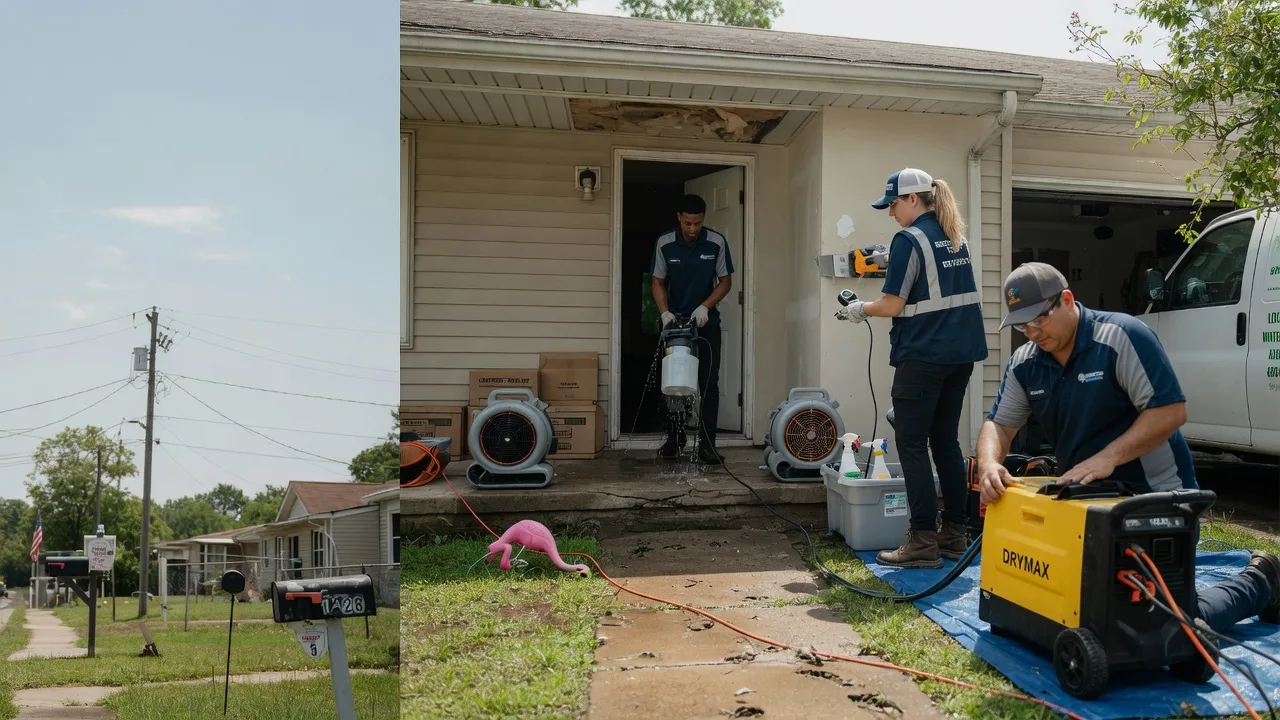 Storm Damage Water Removal in Missouri City, TX near me